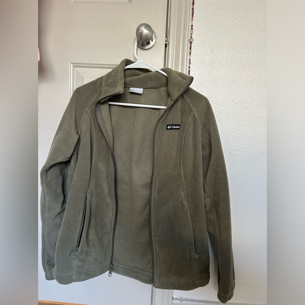 Columbia Sage Green Fleece Jacket